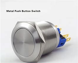 Image result for Metal Push Button