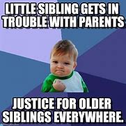 Image result for Funny Sibling Fighting Memes