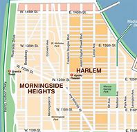Image result for Harlem New York City Street Map