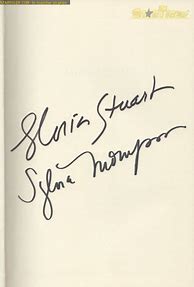Image result for Gloria Stuart Autograph