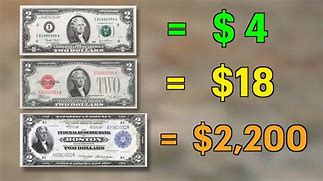 Image result for How Much Is a Two Dollar Bill Worth