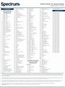 Image result for Spectrum Apple TV Channels List Printable