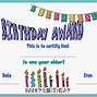 Image result for Make Your Own Gift Certificates Birthday