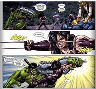 Image result for X 23 vs Hulk