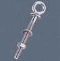 Image result for Large Heavy Duty Threaded Hooks