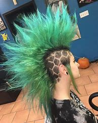 Image result for Long Hair Punk Styles