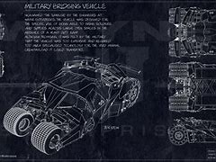 Image result for Tumbler Batmobile Blueprints