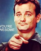 Image result for You Are Awesome Bill Murray