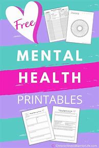 Image result for Free Mental Health Worksheets