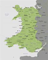 Image result for Detailed Wales Map Print