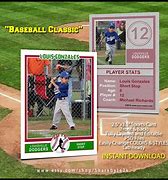 Image result for Baseball Trader Card