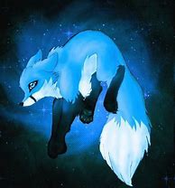 Image result for Anime Boy Blue and Black Fox