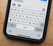Image result for iPhone X Keyboard Bar Bottom