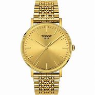 Image result for Tissot Gold Watch