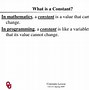 Image result for Constant Number