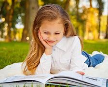 Image result for Girl and Book