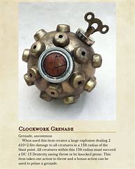 Image result for Clockwork Items 5E