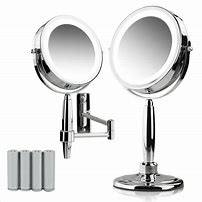 Image result for 8 × Flip Magnifying Mirror with Light