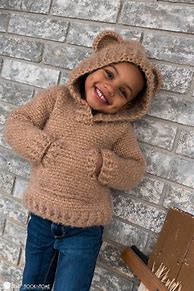 Image result for Crochet Child Hoodie Pattern
