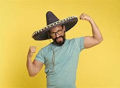 Image result for Hombre Con Sombrero Mexicano