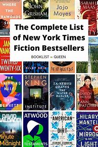 Image result for New York Times Best Sellers Fiction