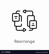 Image result for Rearrange Icon