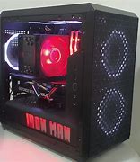 Image result for Water Looped Gaming PC in Iron Man Case