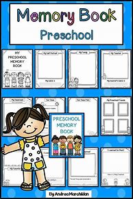 Image result for Preschool Memory Book