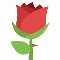 Image result for Rose Flower Emoji