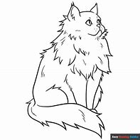 Image result for Persian Cat Coloring Pages