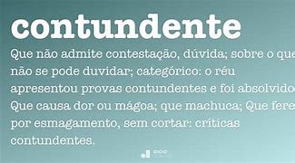 Image result for contundente