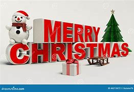 Image result for Merry Christmas 3D Text