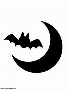 Image result for Halloween Poster Rouond Bat Design