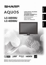 Image result for Sharp Aquos TV Instructions