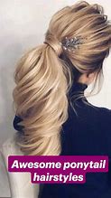 Image result for 80s Hair Ponytail