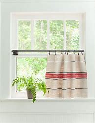 Image result for Cafe Style Curtain Rods
