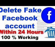 Image result for How to Delete Fake Facebook Account