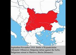 Image result for Bulgaria WW1 Map