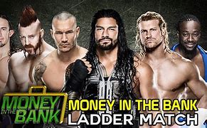 Image result for Money in the Bank Ladder Match