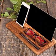 Image result for Wood iPad Stand Pics