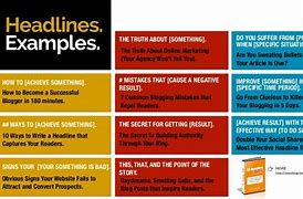 Image result for Editorial Headline Examples
