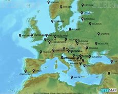 Image result for Large Map of European Countries