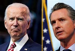 Image result for Gavin Newsom and Joe Biden