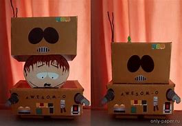 Image result for Eric Cartman Cardboard Robot