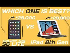 Image result for Samsung S6 Lite vs iPad 9th Generation