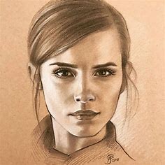 Emma Watson – Portraitzeichnung von PS Artstudio, Infos über ps****@***** | Emma watson sketch, Portrait, Realistic sketch