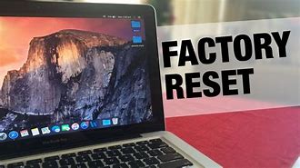 Image result for How to Factory Reset Mac