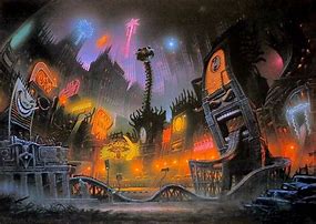 Image result for Cool World Movie Concept Art