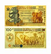 Image result for Zimbabwe Currency 100 Trillion