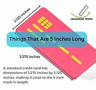 Image result for 5 Inches Things
